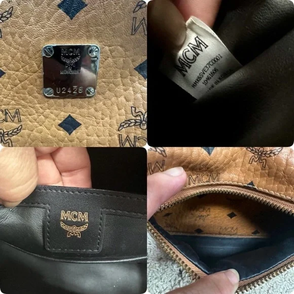 Authentic MCM Medium size backpack - Picture 10 of 12